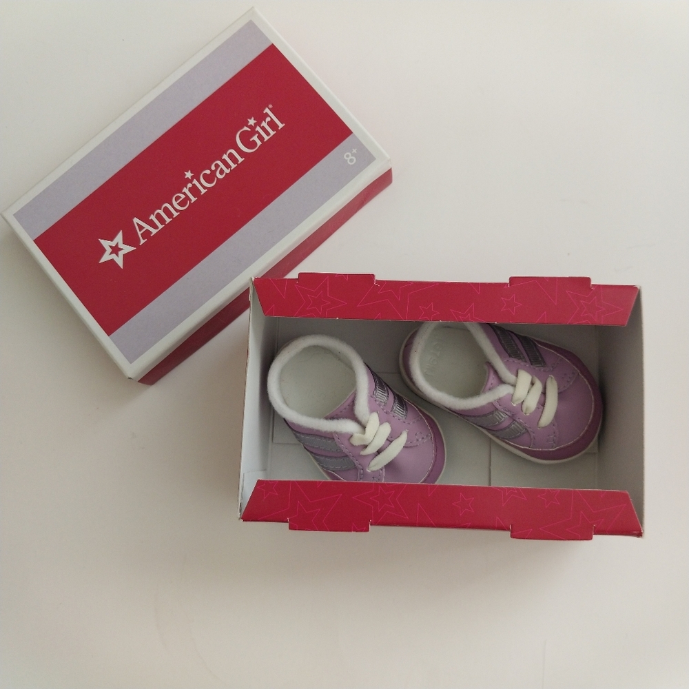 American Girl Doll Sporty Sneakers New In Box Retired From 2008 Collectible - Picture 8 of 8
